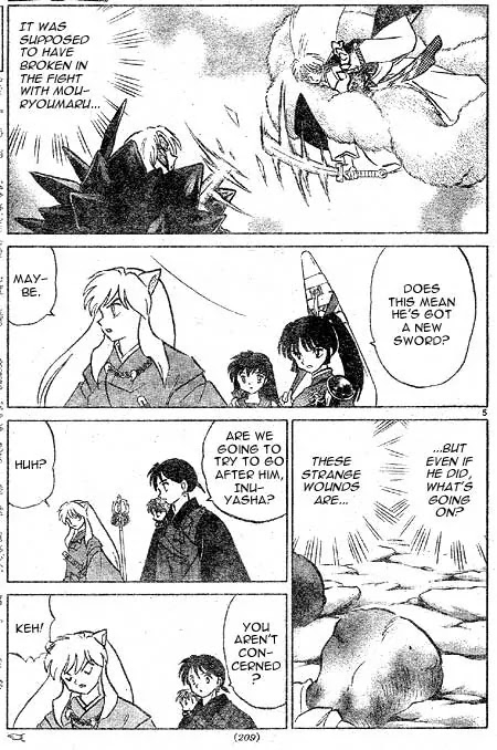 InuYasha Chapter 423 page 5 - Chapter 423: Numawatari