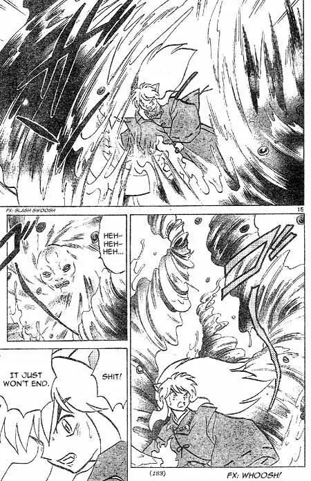 InuYasha Chapter 424 page 15 - Chapter 424: Transforming Water