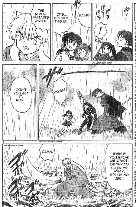 InuYasha Chapter 424 page 4 - Chapter 424: Transforming Water