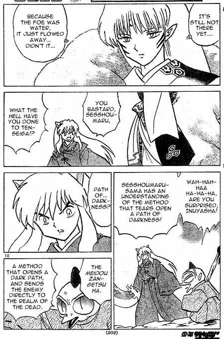 InuYasha Chapter 425 page 10 - Chapter 425: Growth Of The Sword