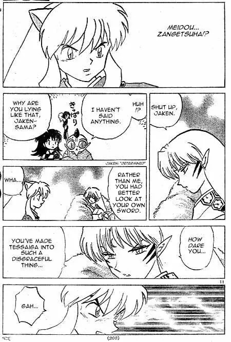 InuYasha Chapter 425 page 11 - Chapter 425: Growth Of The Sword