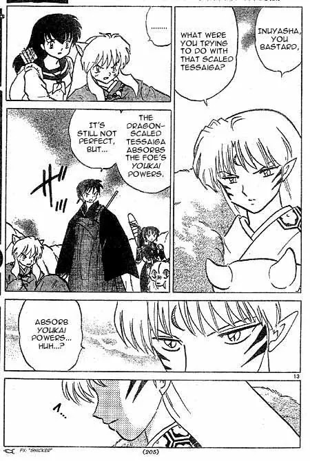 InuYasha Chapter 425 page 13 - Chapter 425: Growth Of The Sword