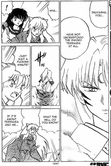 InuYasha Chapter 425 page 14 - Chapter 425: Growth Of The Sword