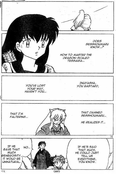 InuYasha Chapter 425 page 15 - Chapter 425: Growth Of The Sword