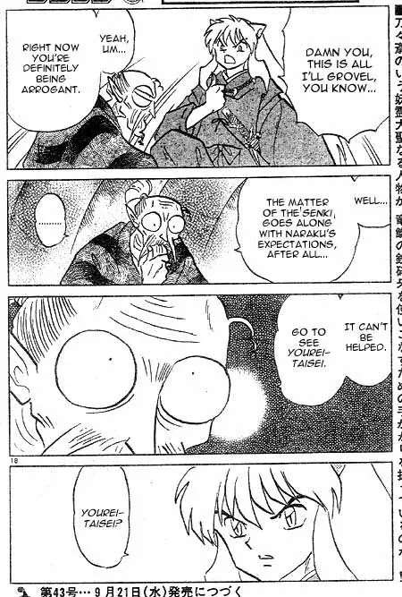 InuYasha Chapter 425 page 18 - Chapter 425: Growth Of The Sword