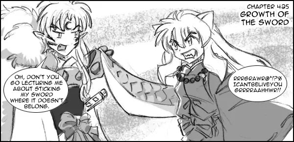InuYasha Chapter 425 page 19 - Chapter 425: Growth Of The Sword