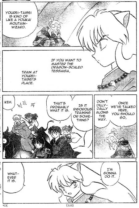 InuYasha Chapter 426 page 3 - Chapter 426: Yourei-Taisei