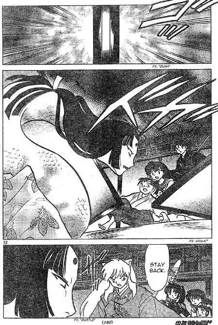InuYasha Chapter 427 page 12 - Chapter 427: Sealing Chains