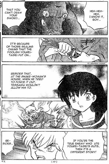 InuYasha Chapter 429 page 11 - Chapter 429: The True Enemy