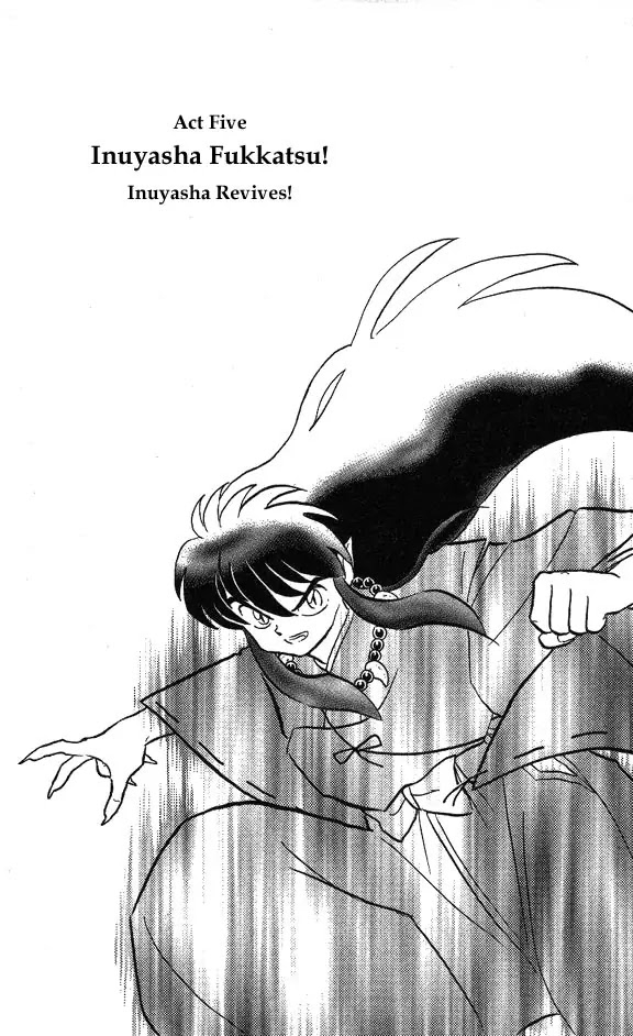InuYasha Chapter 43 page 1 - Chapter 43: Inuyasha Revives