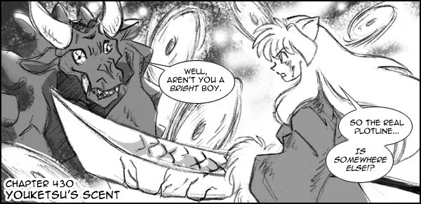 InuYasha Chapter 430 page 19 - Chapter 430: Youketsu's Scent