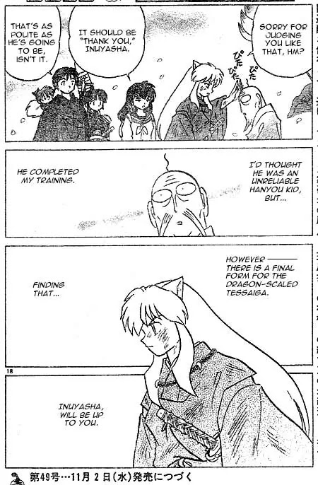 InuYasha Chapter 431 page 18 - Chapter 431: Training
