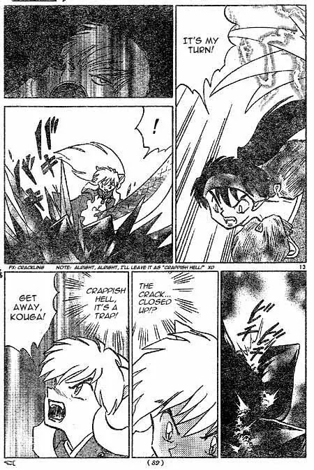 InuYasha Chapter 437 page 13 - Chapter 437: Invisible Youketsu