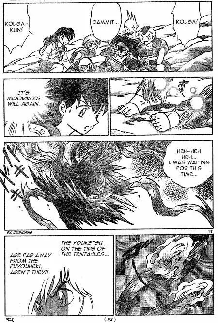 InuYasha Chapter 437 page 17 - Chapter 437: Invisible Youketsu