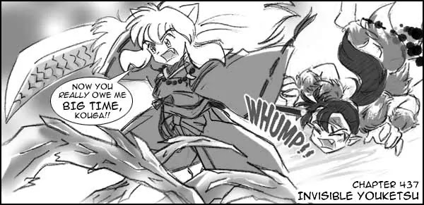 InuYasha Chapter 437 page 19 - Chapter 437: Invisible Youketsu
