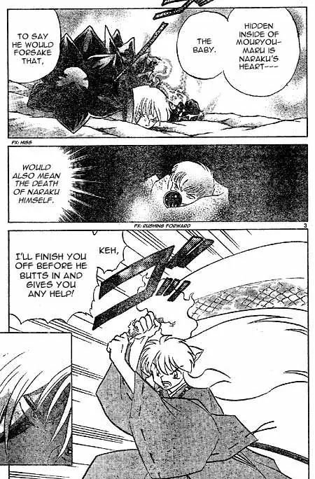 InuYasha Chapter 437 page 3 - Chapter 437: Invisible Youketsu