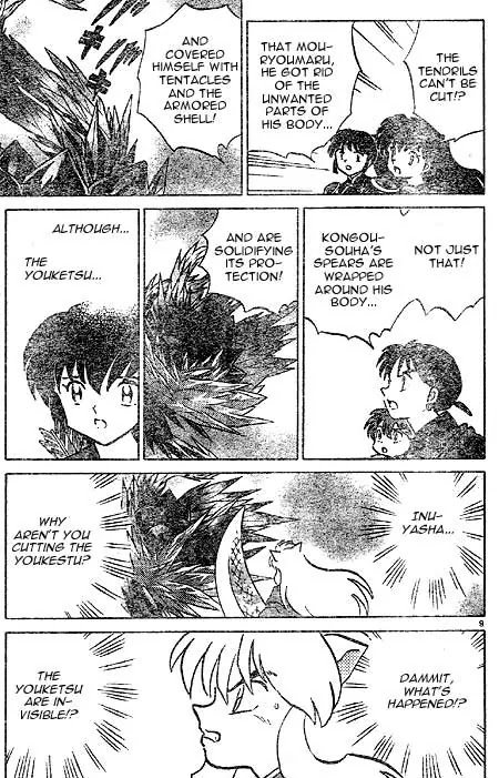 InuYasha Chapter 437 page 9 - Chapter 437: Invisible Youketsu