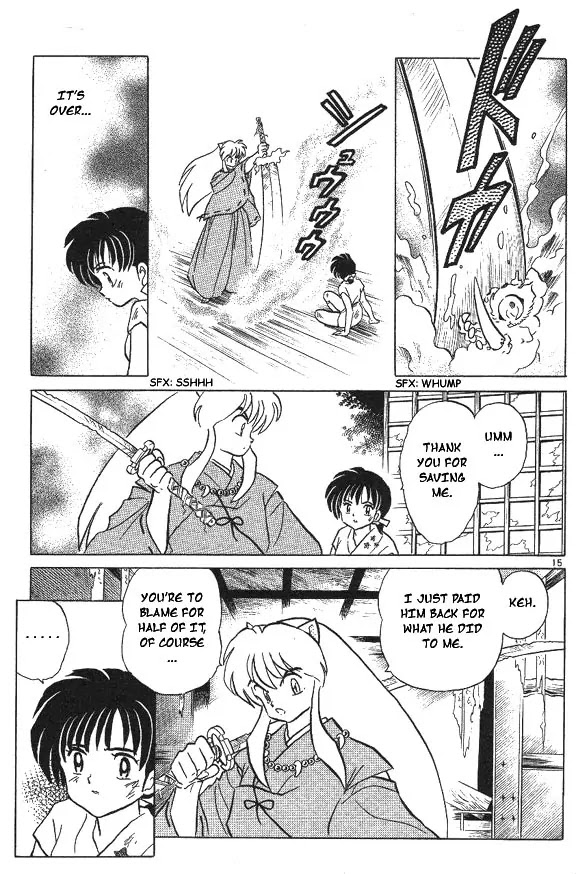 InuYasha Chapter 44 page 15 - Chapter 44: Location of the Fragments