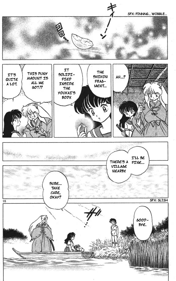 InuYasha Chapter 44 page 16 - Chapter 44: Location of the Fragments