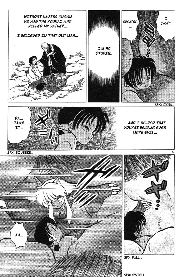 InuYasha Chapter 44 page 5 - Chapter 44: Location of the Fragments