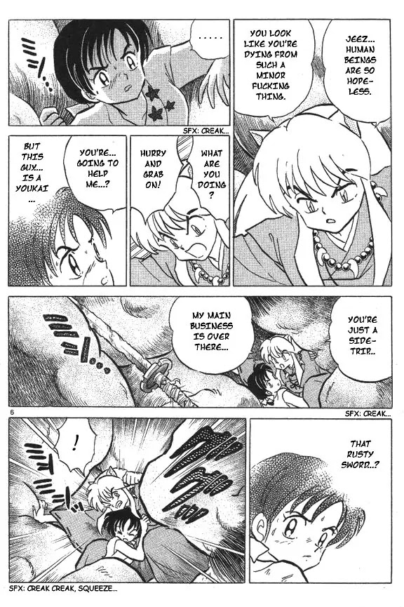 InuYasha Chapter 44 page 6 - Chapter 44: Location of the Fragments
