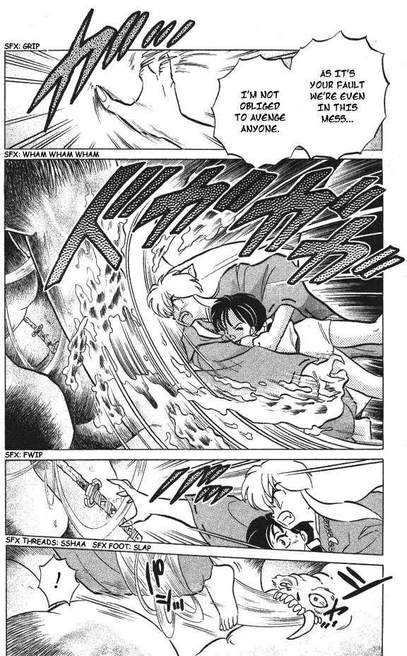 InuYasha Chapter 44 page 8 - Chapter 44: Location of the Fragments