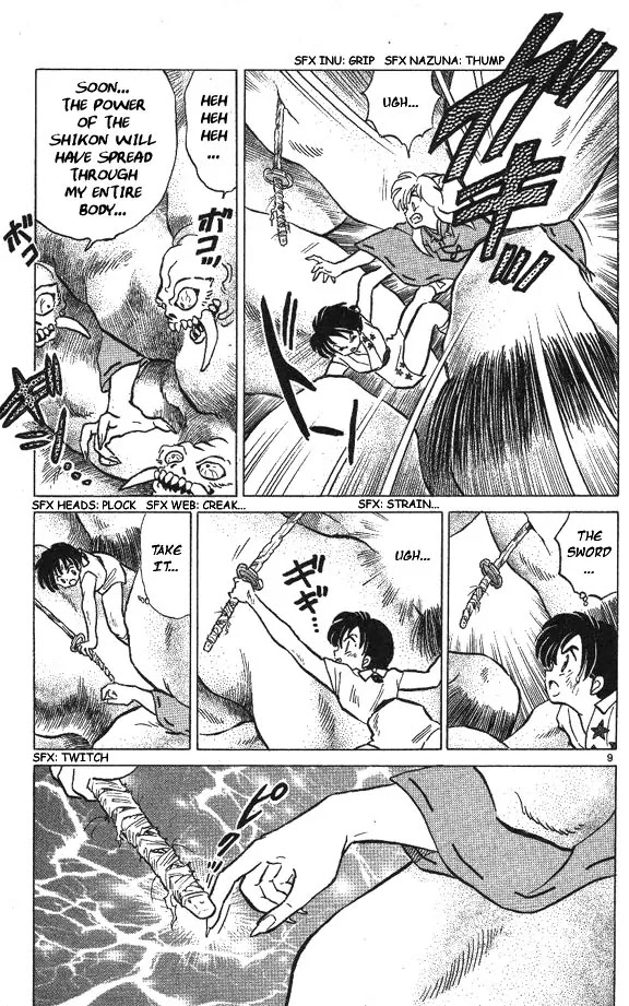 InuYasha Chapter 44 page 9 - Chapter 44: Location of the Fragments