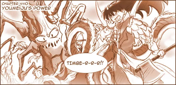 InuYasha Chapter 440 page 19 - Chapter 440: Youmeiju's Power
