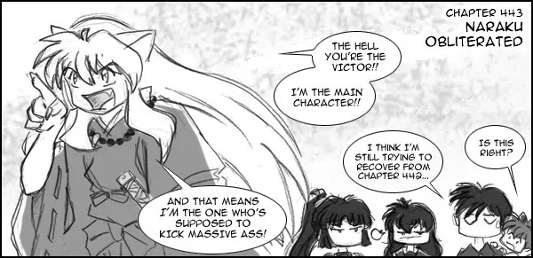 InuYasha Chapter 443 page 19 - Chapter 443: Naraku Obliterated