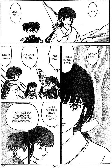 InuYasha Chapter 444 page 15 - Chapter 444: Drastic Battle