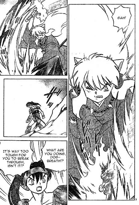 InuYasha Chapter 444 page 3 - Chapter 444: Drastic Battle