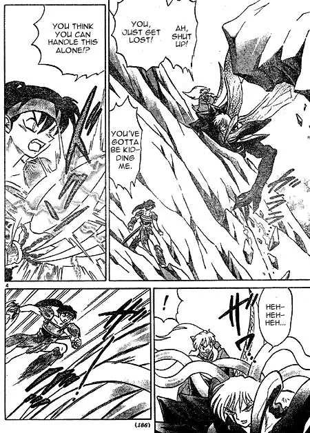 InuYasha Chapter 444 page 4 - Chapter 444: Drastic Battle