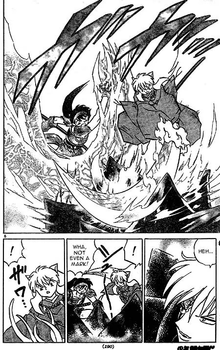 InuYasha Chapter 444 page 8 - Chapter 444: Drastic Battle