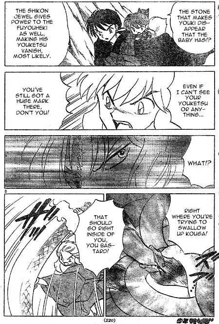 InuYasha Chapter 445 page 8 - Chapter 445: The Baby's Miscalculation