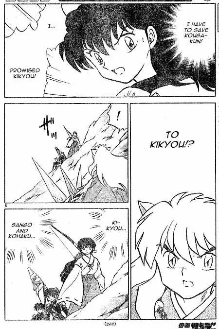 InuYasha Chapter 447 page 6 - Chapter 447: Divine Protection