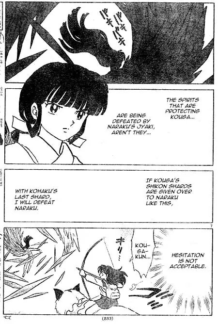 InuYasha Chapter 447 page 7 - Chapter 447: Divine Protection