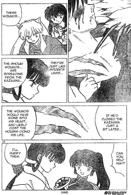 InuYasha Chapter 448 page 12 - Chapter 448: Wounds Of Shouki