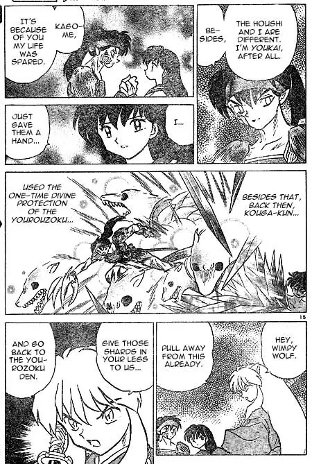 InuYasha Chapter 448 page 15 - Chapter 448: Wounds Of Shouki