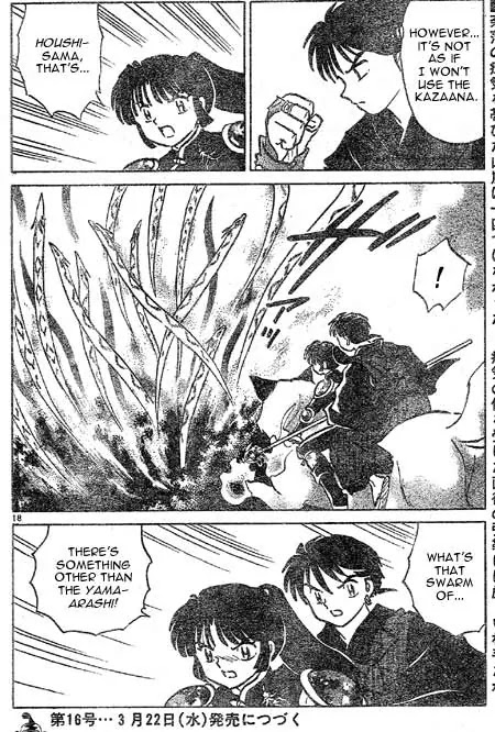 InuYasha Chapter 449 page 18 - Chapter 449: Yamaarashi