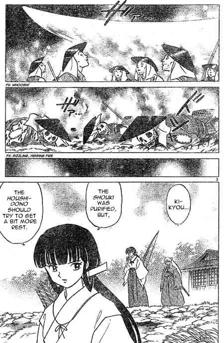 InuYasha Chapter 449 page 3 - Chapter 449: Yamaarashi