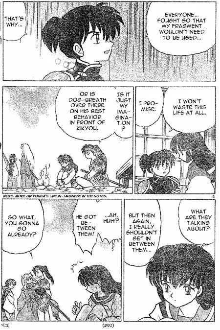 InuYasha Chapter 449 page 5 - Chapter 449: Yamaarashi