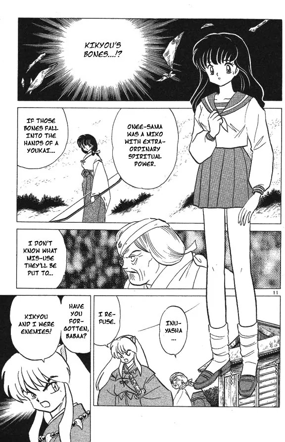 InuYasha Chapter 45 page 11 - Chapter 45: Bones and Earth