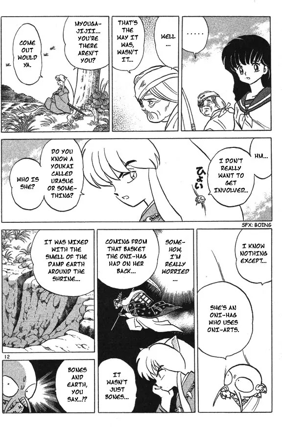 InuYasha Chapter 45 page 12 - Chapter 45: Bones and Earth