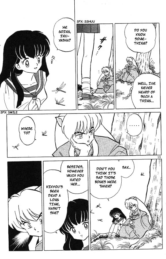 InuYasha Chapter 45 page 13 - Chapter 45: Bones and Earth