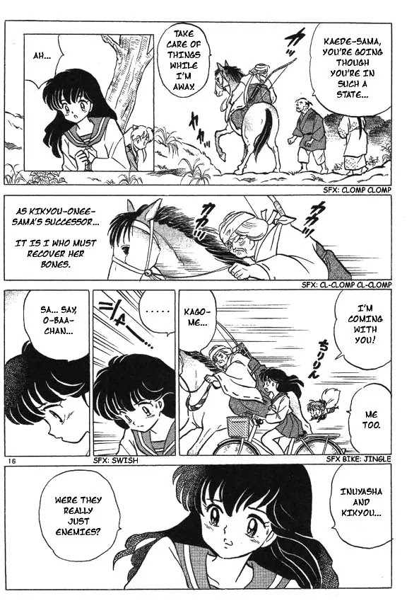 InuYasha Chapter 45 page 16 - Chapter 45: Bones and Earth