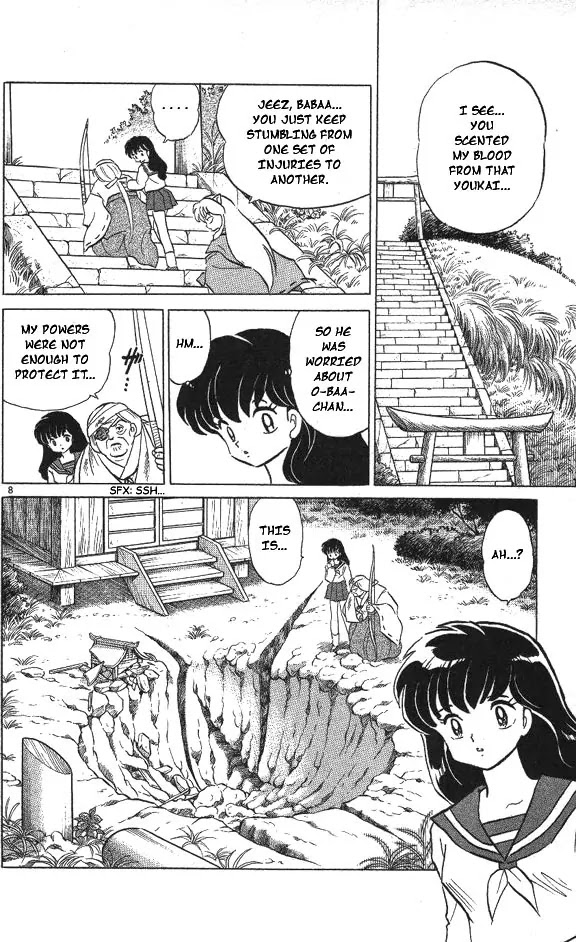 InuYasha Chapter 45 page 8 - Chapter 45: Bones and Earth