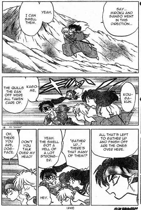 InuYasha Chapter 450 page 14 - Chapter 450: Array