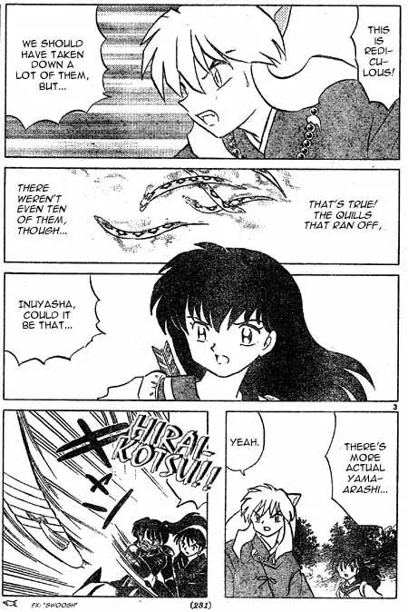InuYasha Chapter 450 page 3 - Chapter 450: Array
