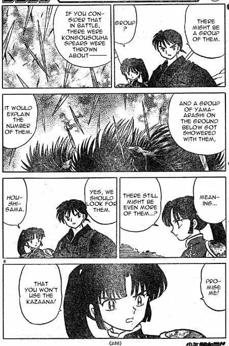 InuYasha Chapter 450 page 8 - Chapter 450: Array