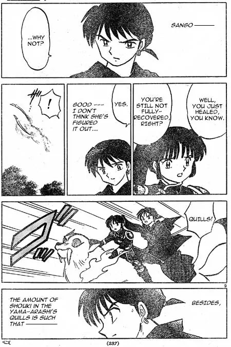 InuYasha Chapter 450 page 9 - Chapter 450: Array